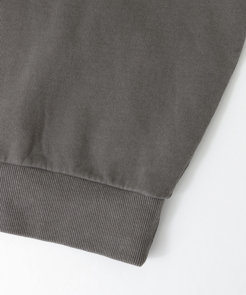 SENSE OF PLACE by URBAN RESEARCH（センスオブプレイスバイアーバンリサーチ）の「ピグメントビッグスウェットシャツ（スウェット・メンズ・ライトグレー/ピンク/チャコールグレー・MEDIUM/LARGE）」の11枚目の写真