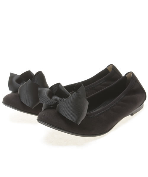 Ray BEAMS（レイビームス）の「SEPTEMBER MOON×Ray BEAMS / リボン バレエシューズ（バレエシューズ・レディース・ブラック/ベージュ/その他1・22.5/23/23.5/24/24.5/25/25.5）」の10枚目の写真