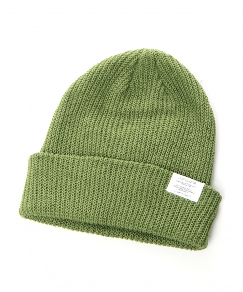 RAGEBLUE（レイジブルー）の「コットン/リネンリブワッチ/743925（ニットキャップ/ビーニー・メンズ・ホワイト/グレー/マスタード/ネイビー/ピンク系その他/ブラック/レッド/グリーン/パープル・FREE）」の5枚目の写真