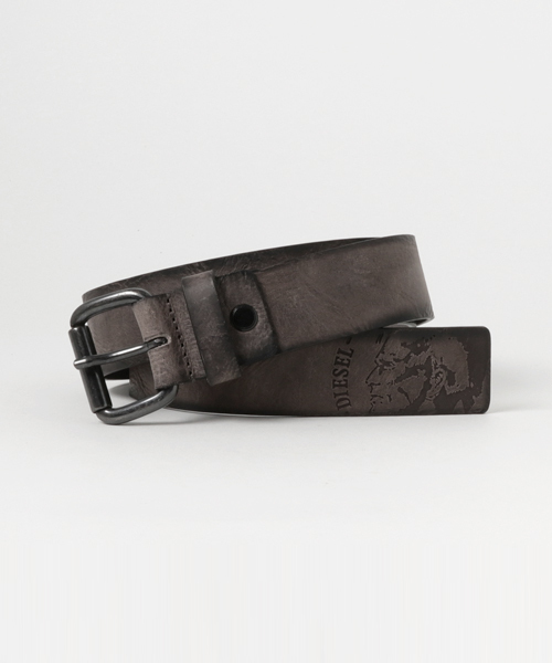 DIESEL（ディーゼル）の「X04713P0759（ベルト・メンズ・グレー/ウッド/ブラック・95/80/90/85/100cm）」の2枚目の写真