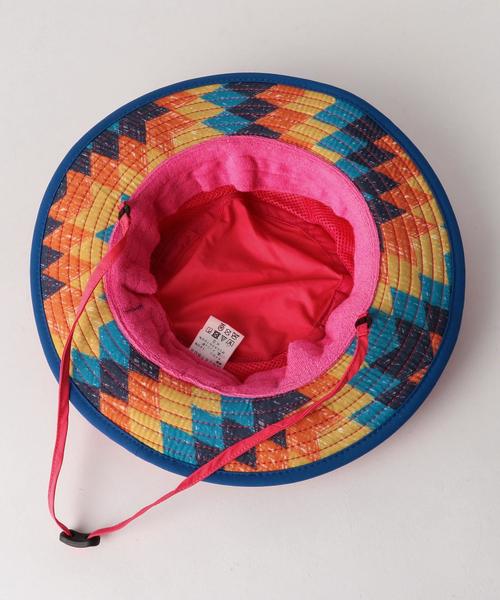 THE NORTH FACE（ザノースフェイス）の「【ベビー】THE NORTH FACE(ザノースフェイス)ホライゾン ハット（ハット・キッズ・ピンク/オリーブ・KS:47-49cm）」の5枚目の写真