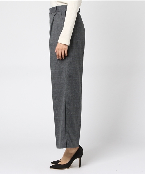 RIVE DROITE(リヴドロワ)の「グレンチェックワイドパンツ(その他パンツ・レディース・チャコールグレー/ベージュ・38/36)」の4枚目の写真