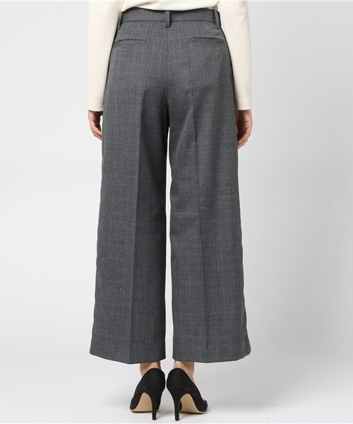 RIVE DROITE(リヴドロワ)の「グレンチェックワイドパンツ(その他パンツ・レディース・チャコールグレー/ベージュ・38/36)」の5枚目の写真