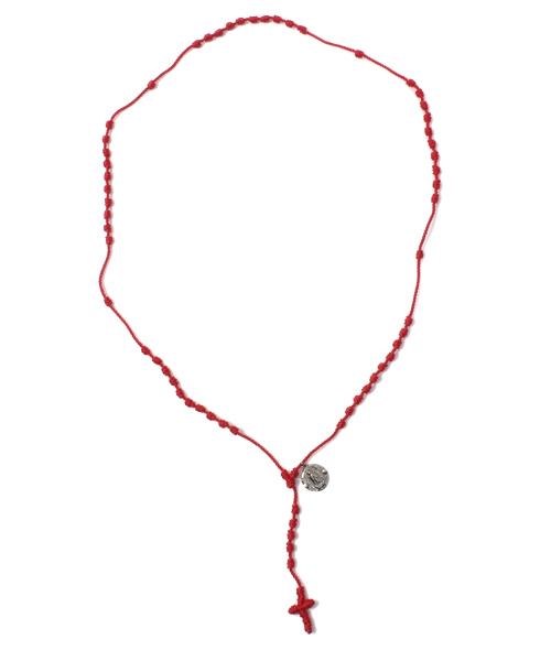 green label relaxing（グリーンレーベルリラクシング）の「Mexican カラーロザリオ ネックレス（ネックレス・レディース・ブラック/レッド/パープル/その他1・フリー）」の5枚目の写真