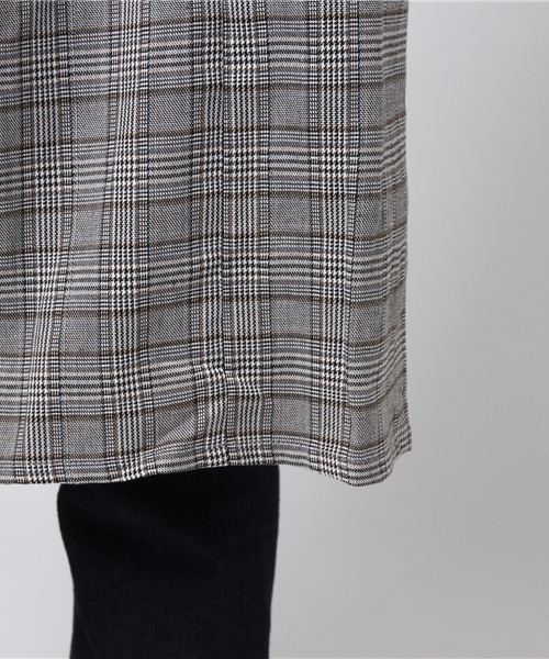 WEGO（ウィゴー）の「WEGO/キャンディスリーブコート（ステンカラーコート・レディース・ベージュ/グレー系その他2・FREE）」の14枚目の写真