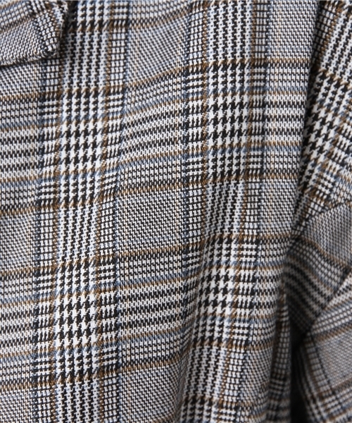 WEGO（ウィゴー）の「WEGO/キャンディスリーブコート（ステンカラーコート・レディース・ベージュ/グレー系その他2・FREE）」の17枚目の写真