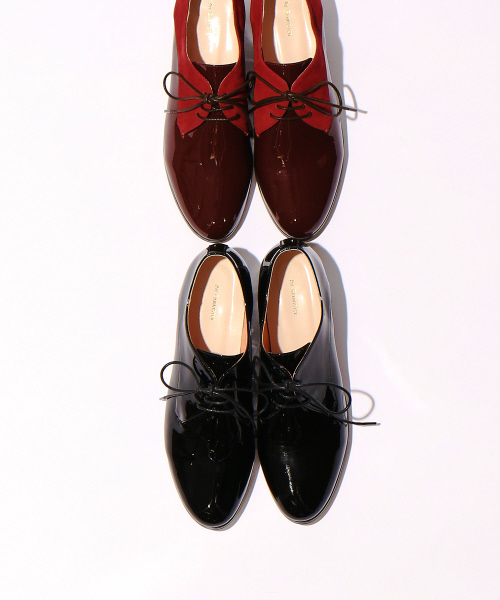 Au BANNISTER（オゥバニスター）の「レースアップシューズ（ドレスシューズ・レディース・ブラック/ワイン/グレイッシュベージュ・35/36/37/38/39）」の10枚目の写真