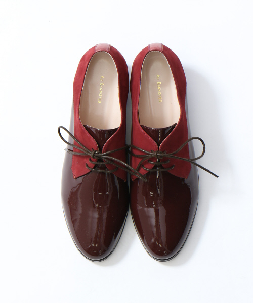 Au BANNISTER（オゥバニスター）の「レースアップシューズ（ドレスシューズ・レディース・ブラック/ワイン/グレイッシュベージュ・35/36/37/38/39）」の11枚目の写真