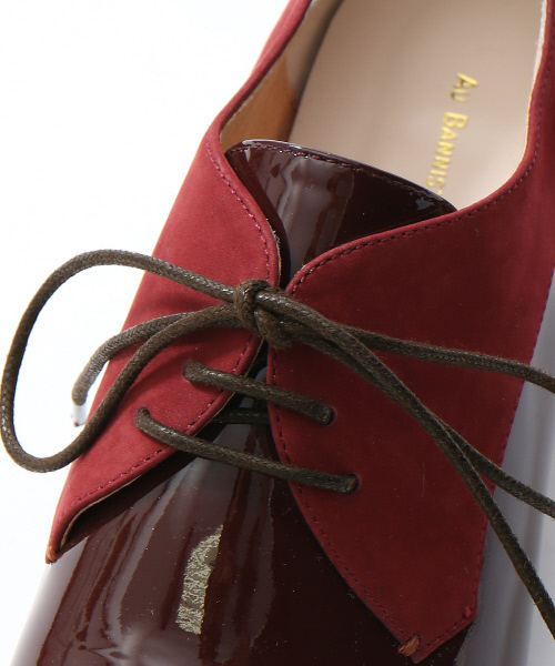 Au BANNISTER（オゥバニスター）の「レースアップシューズ（ドレスシューズ・レディース・ブラック/ワイン/グレイッシュベージュ・35/36/37/38/39）」の15枚目の写真