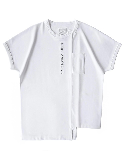SHAREEF(シャリーフ)の「GEORGETTE JQ SWITCHING BIG-T(Tシャツ/カットソー・メンズ・ホワイト/ブラック/イエロー/レッド・1/2/3)」の1枚目の写真