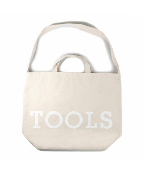 HIGHTIDE（ハイタイド）の「TOOLS to LIVEBY ツールズ トゥ リブバイ トートバッグ ショルダーバッグ A4対応（トートバッグ・レディース・ベージュ/ブルー/カーキ・FREE）」の5枚目の写真