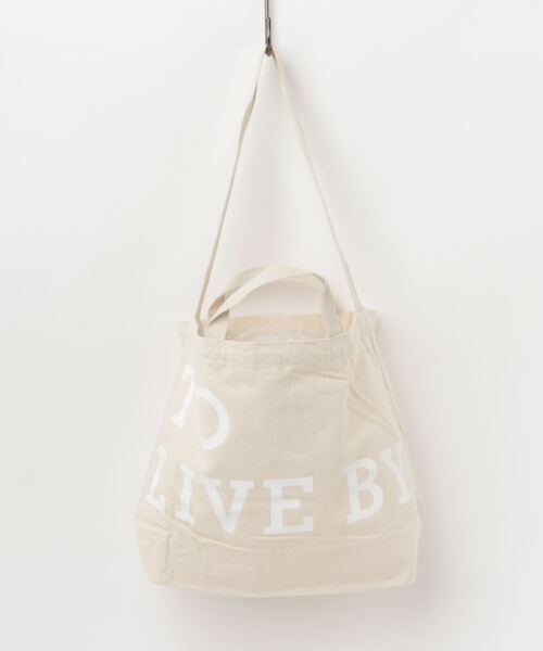 HIGHTIDE（ハイタイド）の「TOOLS to LIVEBY ツールズ トゥ リブバイ トートバッグ ショルダーバッグ A4対応（トートバッグ・レディース・ベージュ/ブルー/カーキ・FREE）」の8枚目の写真