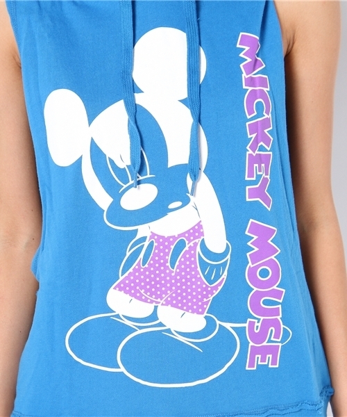 DANCE LB-03（ダンス エルビー・ゼロスリー）の「 タンクトップワンピース(Mickey)（ワンピース・レディース・ブルー系/ブラック系/グレー系2・FREE）」の9枚目の写真