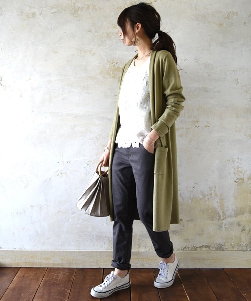 and it_（アンドイット）の「らくらくこなれストレッチゆるレギンスパンツ（その他パンツ・レディース・カーキ/ブラック/チャコールグレー/ライトベージュ/ベージュ/ネイビー/ワンウォッシュ/ブルー・4L/3L/L/M/LL）」の16枚目の写真