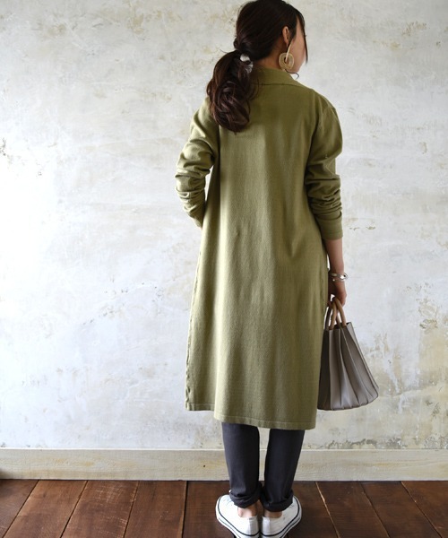 and it_（アンドイット）の「らくらくこなれストレッチゆるレギンスパンツ（その他パンツ・レディース・カーキ/ブラック/チャコールグレー/ライトベージュ/ベージュ/ネイビー/ワンウォッシュ/ブルー・4L/3L/L/M/LL）」の18枚目の写真