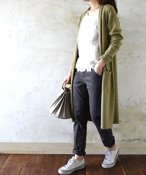 and it_（アンドイット）の「らくらくこなれストレッチゆるレギンスパンツ（その他パンツ・レディース・カーキ/ブラック/チャコールグレー/ライトベージュ/ベージュ/ネイビー/ワンウォッシュ/ブルー・4L/3L/L/M/LL）」の19枚目の写真