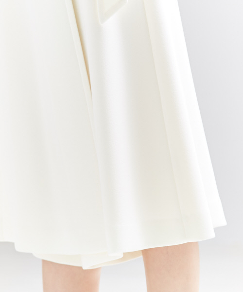 qualite(カリテ)の「ジョーゼットラップパンツ(その他パンツ・レディース・オフホワイト/ベージュ/セージグリーン・34/36/38)」の9枚目の写真