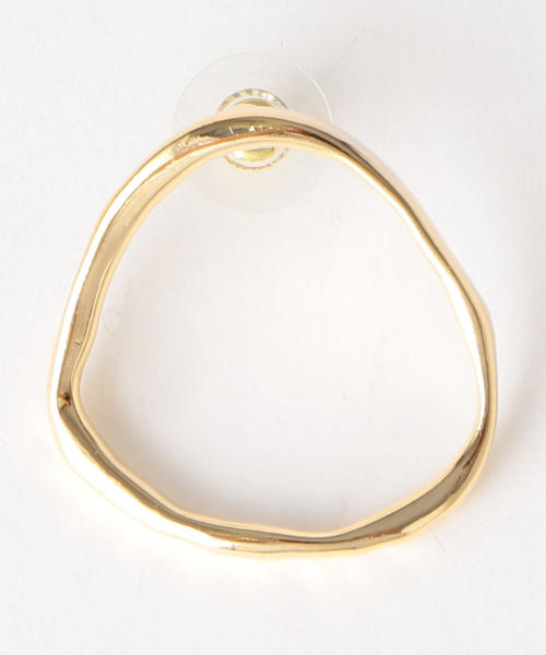 green label relaxing（グリーンレーベルリラクシング）の「KFC メタルリングフレーム/ピアス（ピアス（両耳用）・レディース・ゴールド/シルバー・FREE）」の3枚目の写真