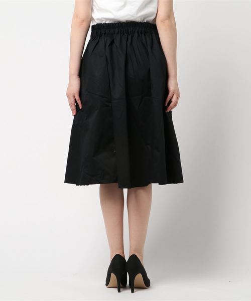 axes femme（アクシーズファム）の「フロントＷ釦カラースカート（スカート・レディース・ブラック/ネイビー/イエロー/ピンク系その他・MEDIUM）」の8枚目の写真