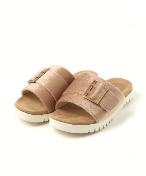 LEPSIM（レプシィム）の「バックルフラットサンダル　788535（サンダル・レディース・レオパード/ベージュ/ブラック・MEDIUM/SMALL/LARGE）」の7枚目の写真