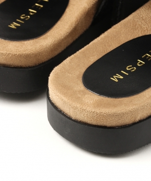 LEPSIM（レプシィム）の「バックルフラットサンダル　788535（サンダル・レディース・レオパード/ベージュ/ブラック・MEDIUM/SMALL/LARGE）」の14枚目の写真