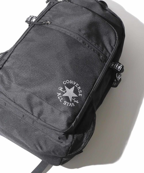 CONVERSE（コンバース）の「∴WEGO/CONVERSE別注リュックサック（バックパック/リュック・メンズ・ホワイト/ブラック/トリコロール・FREE）」の2枚目の写真