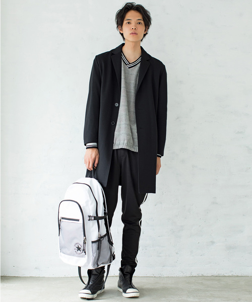 CONVERSE（コンバース）の「∴WEGO/CONVERSE別注リュックサック（バックパック/リュック・メンズ・ホワイト/ブラック/トリコロール・FREE）」の22枚目の写真