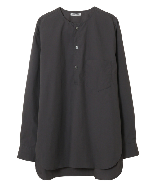 CLANE（クラネ）の「ノーカラーシャツ（シャツ/ブラウス・メンズ・ホワイト/グレー/ネイビー・1/2）」の3枚目の写真