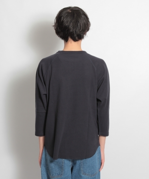 niko and...(ニコアンド)の「ソフトワッフル7分袖Tシャツ(Tシャツ/カットソー・メンズ・ホワイト/ネイビー/グレー/イエロー・MEDIUM/LARGE)」の18枚目の写真