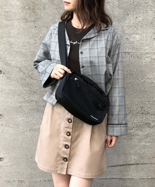 one after another NICE CLAUP（ワンアフターアナザーナイスクラップ）の「前ボタンミニスカート（スカート・レディース・ブラック/ベージュ/アイボリー/グレー系その他・FREE）」の7枚目の写真