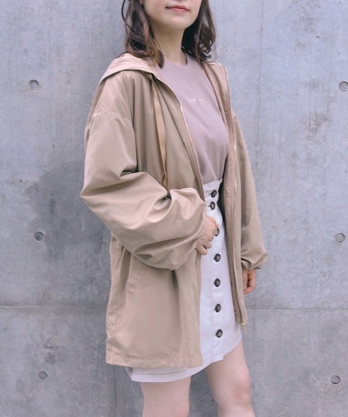 one after another NICE CLAUP（ワンアフターアナザーナイスクラップ）の「前ボタンミニスカート（スカート・レディース・ブラック/ベージュ/アイボリー/グレー系その他・FREE）」の13枚目の写真