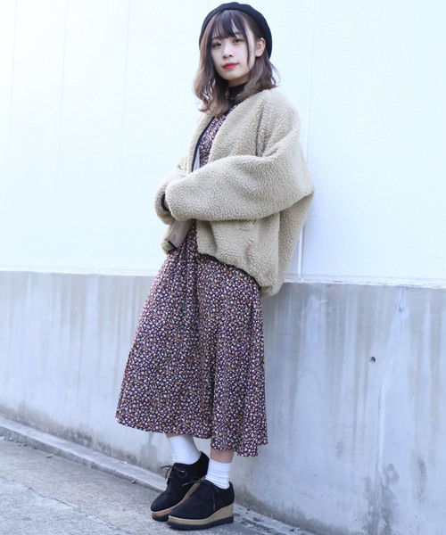 WEGO(ウィゴー)の「WEGO/コンビ厚底シューズ(ドレスシューズ・レディース・ブラック/ベージュ/ブラック系その他・MEDIUM/LARGE)」の17枚目の写真