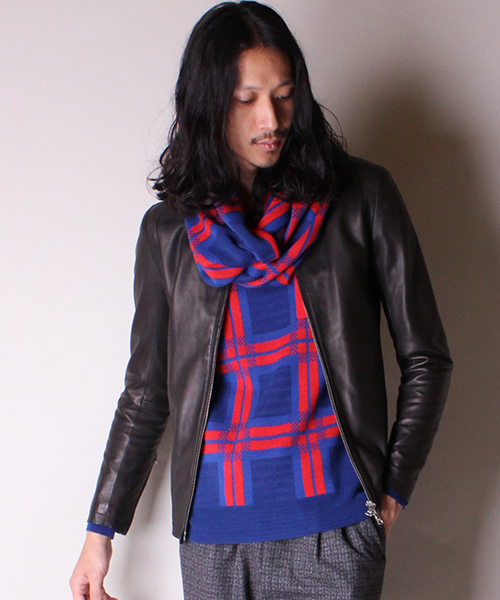 Lui's（ルイス）の「Lui's【プレミアムタンナーレザー】シングルレザージャケット（ライダースジャケット・メンズ・ブラック/ネイビー/チャコールグレー/キャメル・SMALL/MEDIUM/LARGE）」の2枚目の写真