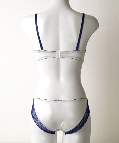 classicalelf（クラシカルエルフ）の「ワイヤーあり エレガントなフラワー刺繍ブラ＆ショーツセット(3/4カップ)（ブラ&ショーツ・レディース・ピンク/ホワイト・F75/E80/C75/B80/F85/E75/E70/B75/B70/D70/C70/D80/A75/F80/D75/C80/A70/G85/G90）」の11枚目の写真