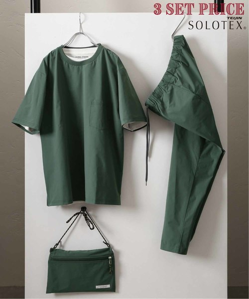 JOURNAL STANDARD(ジャーナルスタンダード)の「【SOLOTEX】 LIGHT STRETCH HOLIDAY SET #(Tシャツ/カットソー・メンズ・ブラック/ネイビー/ブラウン/グリーン系その他・SMALL/MEDIUM/LARGE/X-LARGE)」の3枚目の写真