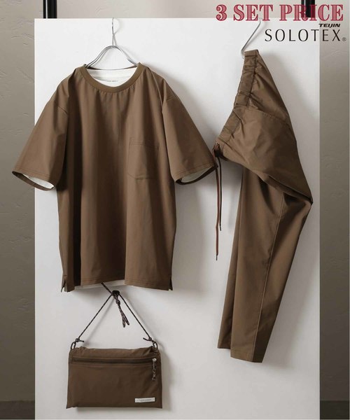 JOURNAL STANDARD(ジャーナルスタンダード)の「【SOLOTEX】 LIGHT STRETCH HOLIDAY SET #(Tシャツ/カットソー・メンズ・ブラック/ネイビー/ブラウン/グリーン系その他・SMALL/MEDIUM/LARGE/X-LARGE)」の2枚目の写真