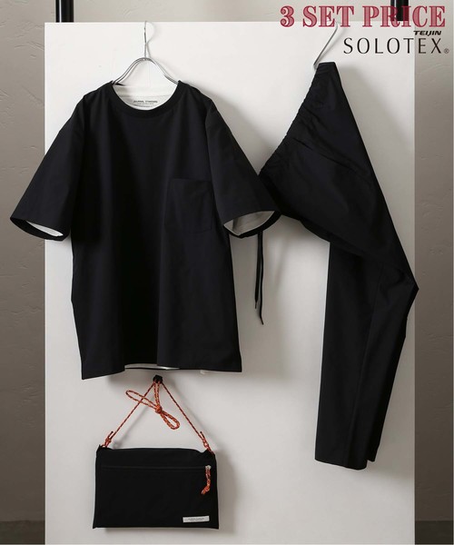 JOURNAL STANDARD(ジャーナルスタンダード)の「【SOLOTEX】 LIGHT STRETCH HOLIDAY SET #(Tシャツ/カットソー・メンズ・ブラック/ネイビー/ブラウン/グリーン系その他・SMALL/MEDIUM/LARGE/X-LARGE)」の1枚目の写真