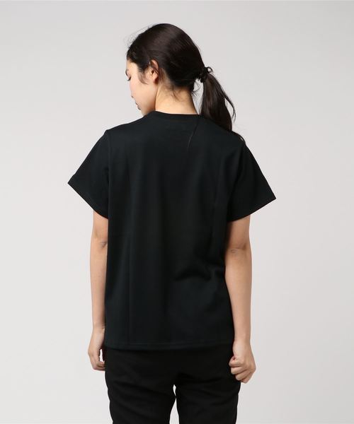 PUNYUS（プニュズ）の「いただきマウスTシャツ（Tシャツ/カットソー・レディース・ブラック/ライトパープル/ホワイト/ピンク・1/2/4/3）」の12枚目の写真