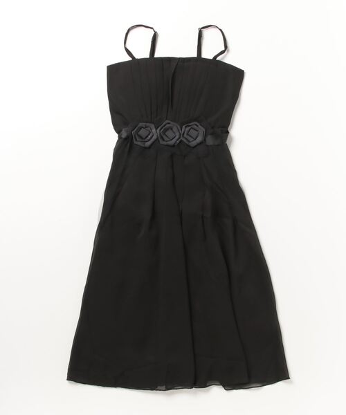 ウエストコサージュパーティードレス（ドレス）｜STYLEBLOCK（スタイルブロック）