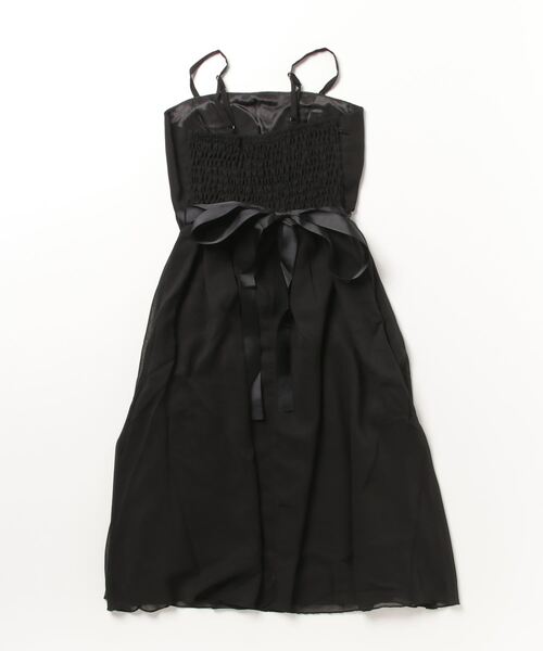 ウエストコサージュパーティードレス（ドレス）｜STYLEBLOCK（スタイルブロック）
