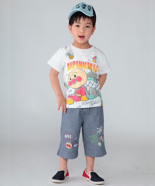 ANPANMAN KIDS COLLECTION（アンパンマンキッズコレクション）の「AP×BKトロピカルTシャツ（Tシャツ/カットソー・キッズ・オフホワイト・90cm/110cm/100cm/120cm/80ｃｍ）」の2枚目の写真