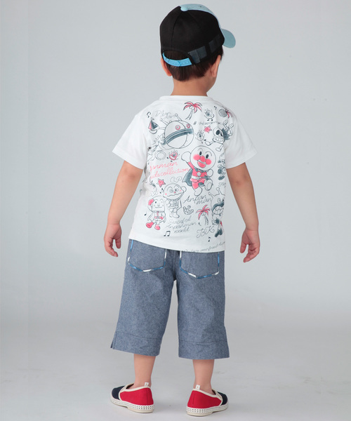 ANPANMAN KIDS COLLECTION（アンパンマンキッズコレクション）の「AP×BKトロピカルTシャツ（Tシャツ/カットソー・キッズ・オフホワイト・90cm/110cm/100cm/120cm/80ｃｍ）」の4枚目の写真