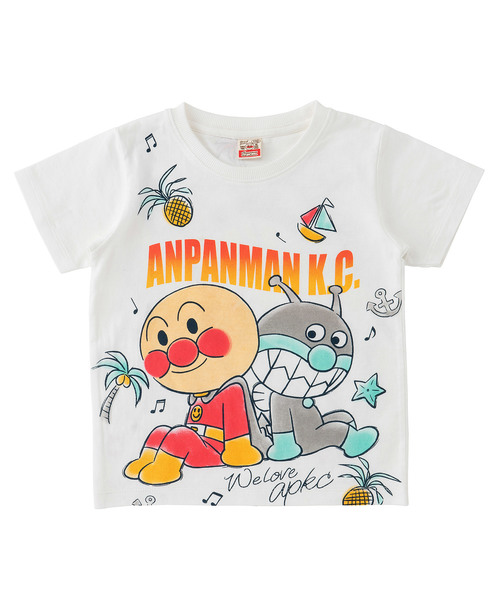 ANPANMAN KIDS COLLECTION（アンパンマンキッズコレクション）の「AP×BKトロピカルTシャツ（Tシャツ/カットソー・キッズ・オフホワイト・90cm/110cm/100cm/120cm/80ｃｍ）」の3枚目の写真