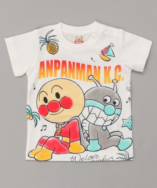 ANPANMAN KIDS COLLECTION（アンパンマンキッズコレクション）の「AP×BKトロピカルTシャツ（Tシャツ/カットソー・キッズ・オフホワイト・90cm/110cm/100cm/120cm/80ｃｍ）」の6枚目の写真