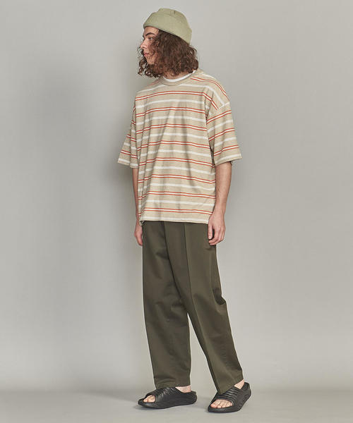 BEAUTY&YOUTH UNITED ARROWS（ビューティーアンドユースユナイテッドアローズ）の「BY T/C ツイル ビックシルエット パンツ ◆（その他パンツ・メンズ・ナチュラル/ダークグリーン/ブラック・M/XL/L/S）」の4枚目の写真