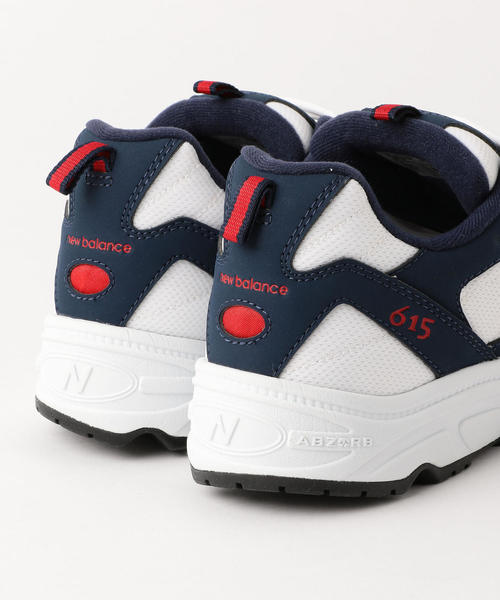 NEW BALANCE（ニューバランス）の「◆[ニューバランス]new balance M615 SC スニーカー（スニーカー・レディース・ホワイト/ネイビー・22.5cm/23.5cm/25cm/23cm/24cm/24.5cm）」の3枚目の写真