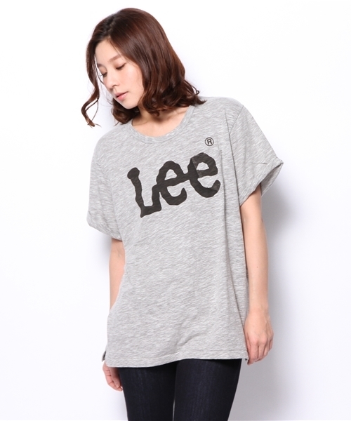 CIAOPANIC TYPY（チャオパニックティピー）の「【Lee×CIAOPANIC TYPY】リー別注ロゴTee（Tシャツ/カットソー・レディース・グレー/ホワイト/ブラック/ブルー・MEDIUM/SMALL）」の9枚目の写真