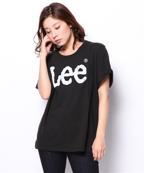 CIAOPANIC TYPY（チャオパニックティピー）の「【Lee×CIAOPANIC TYPY】リー別注ロゴTee（Tシャツ/カットソー・レディース・グレー/ホワイト/ブラック/ブルー・MEDIUM/SMALL）」の7枚目の写真