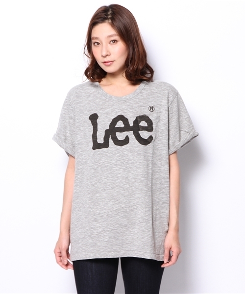 CIAOPANIC TYPY（チャオパニックティピー）の「【Lee×CIAOPANIC TYPY】リー別注ロゴTee（Tシャツ/カットソー・レディース・グレー/ホワイト/ブラック/ブルー・MEDIUM/SMALL）」の16枚目の写真