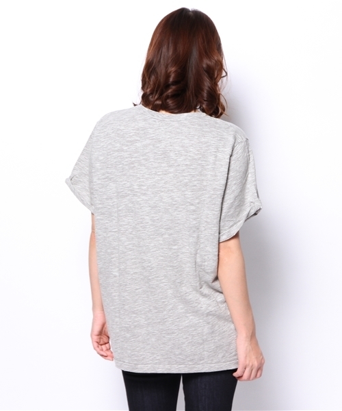 CIAOPANIC TYPY（チャオパニックティピー）の「【Lee×CIAOPANIC TYPY】リー別注ロゴTee（Tシャツ/カットソー・レディース・グレー/ホワイト/ブラック/ブルー・MEDIUM/SMALL）」の11枚目の写真